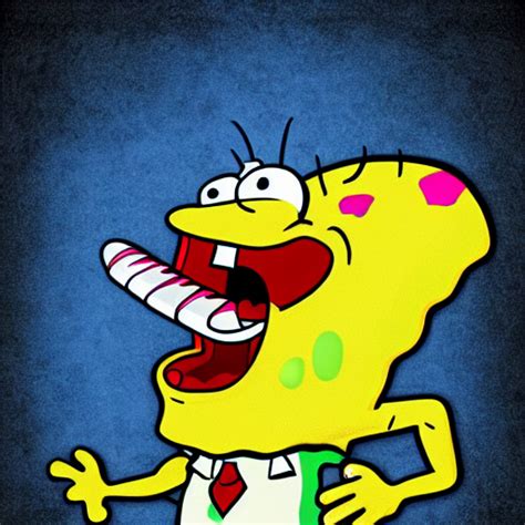 spongebob bad teeth